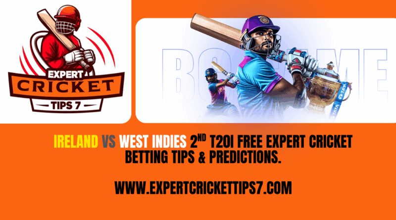 Ireland vs Eagle Nashik Titans 2nd T20I Free Expert Cricket Betting tips & Predictions Today.