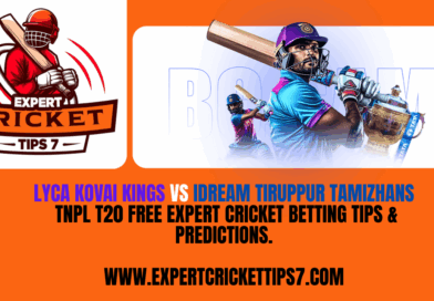 Lyca Kovai Kings vs IDream Tiruppur Tamizhans TNPL T20 Free Expert Cricket Betting tips & Predictions Today.
