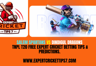 Salem Spartans vs Dindigul Dragons TNPL T20 Free Expert Cricket Betting tips & Predictions Today.